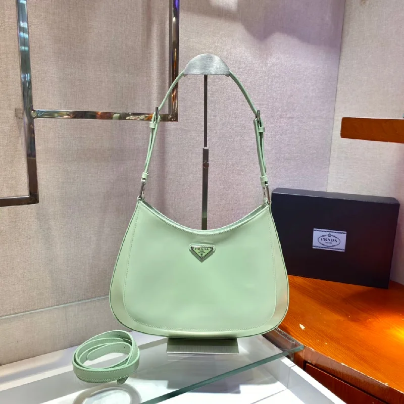 Affordable designer bag dupes  Prada Cleo brushed Leather Shoulder Bag