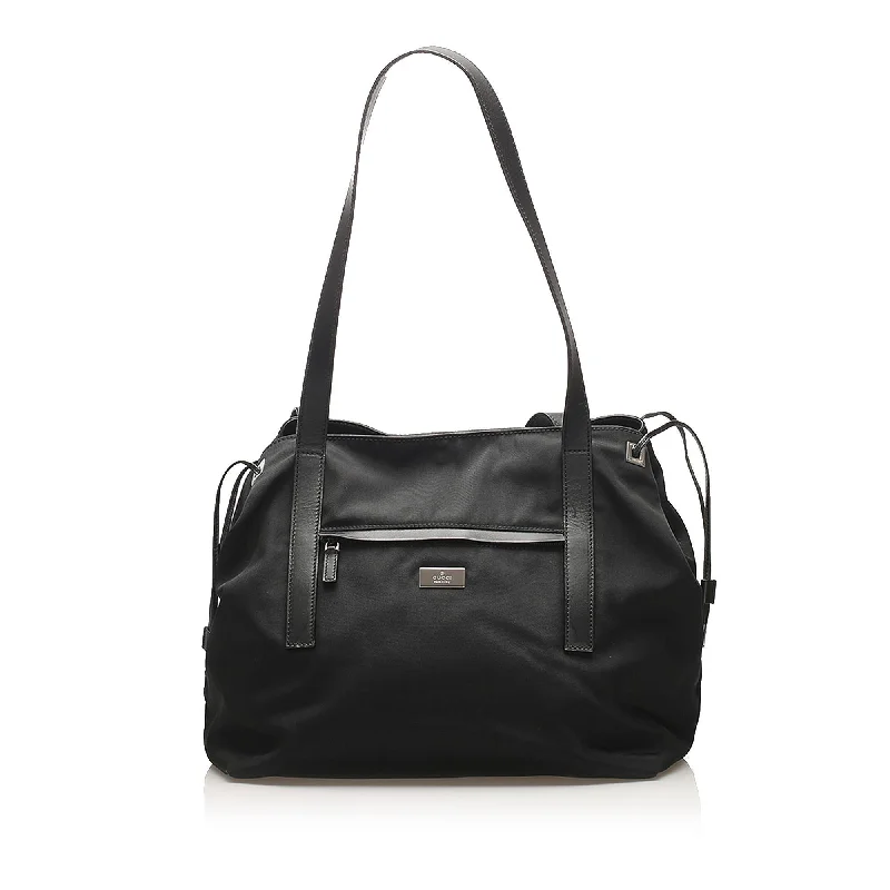 Designer bags with detachable straps  Gucci GG Canvas Tote Bag (SHG-14317)