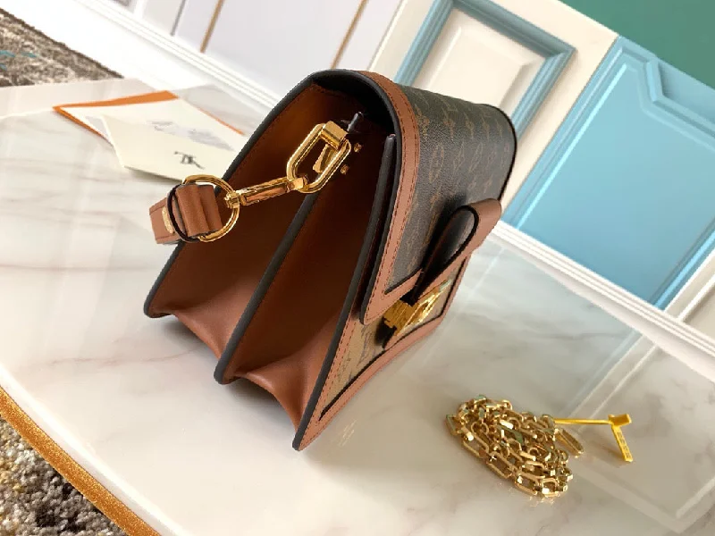 Affordable leather bags  Louis Vuitton Dauphine MM Bag