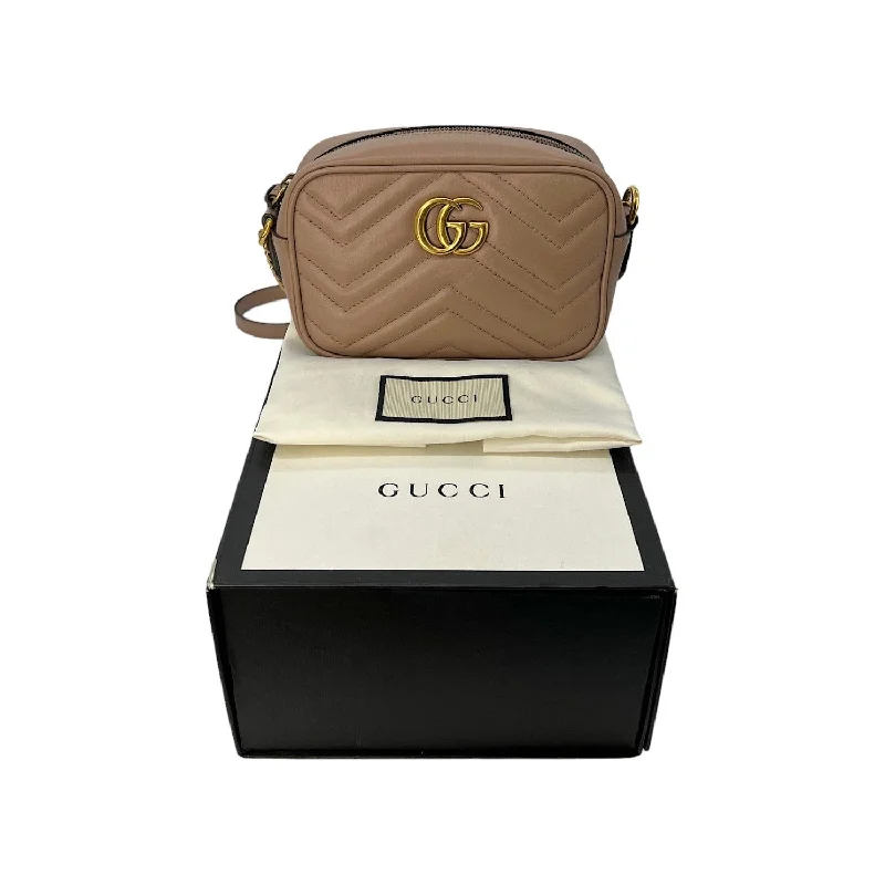 Luxury bags with exotic skins  Gucci Marmont Matelassé Mini Shoulder Bag