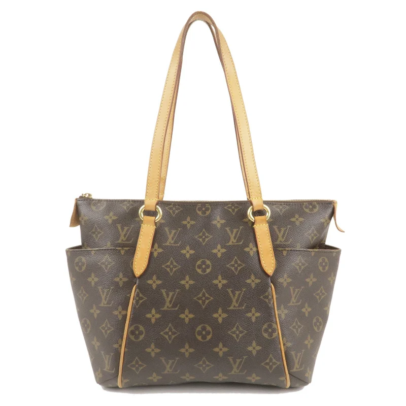 Trendy bucket bags for summer  Louis Vuitton Monogram Totally PM Tote Bag Brown M56688