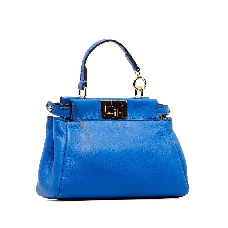 Top-rated backpack brands  Fendi Micro Peekaboo Satchel (SHG-rVYpXW)