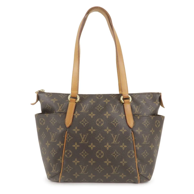 Designer bags with gold hardware  Louis Vuitton Monogram Totally PM Tote Bag Brown M56688