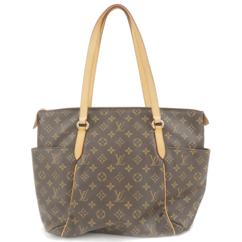 Trendy transparent PVC bags  Louis Vuitton Monogram Totally MM Tote Bag M56689