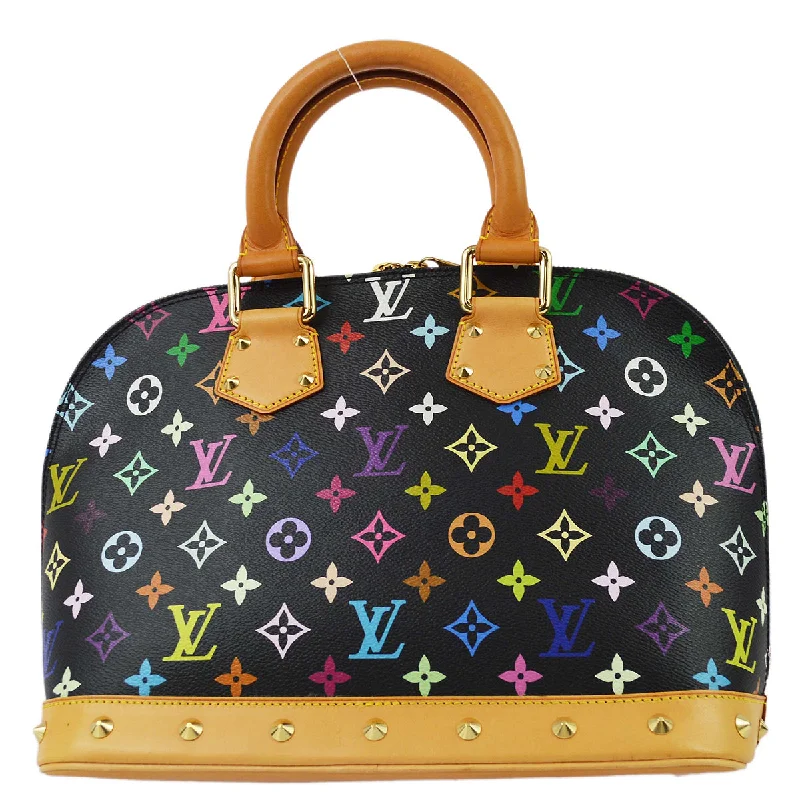 Sustainable fashion bags  Louis Vuitton 2003 Monogram Multicolor Alma M92646