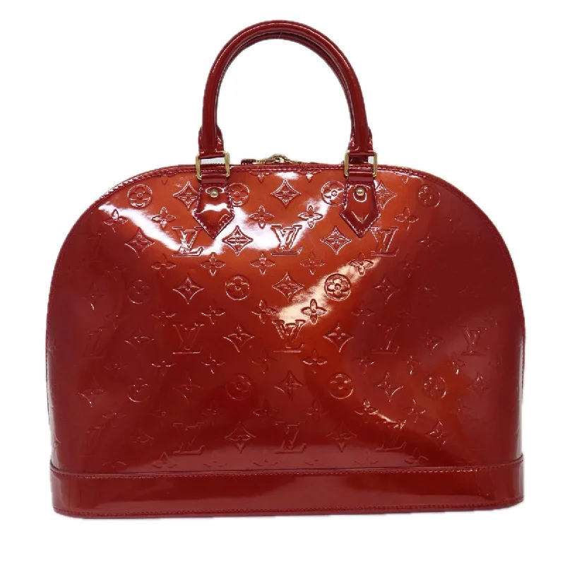 Designer bags with detachable straps LOUIS VUITTON Monogram Vernis Alma GM Hand Bag Pomme D'amour M93596 86870 Designer bags with detachable straps LOUIS VUITTON Monogram Vernis Alma GM Hand Bag Pomme D'amour M93596 86870