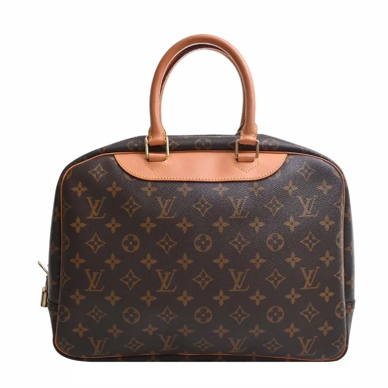 Water-resistant travel backpacks LOUIS VUITTON Monogram Deauville Handbag Mini Boston Bag M47270 Brown Women's Water-resistant travel backpacks LOUIS VUITTON Monogram Deauville Handbag Mini Boston Bag M47270 Brown Women's