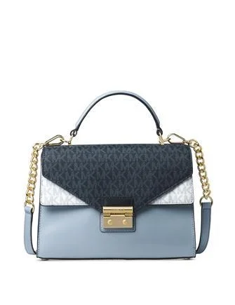 Top-rated backpack brands  Michael Michael Kors Sloan Medium Top Handle Satchel