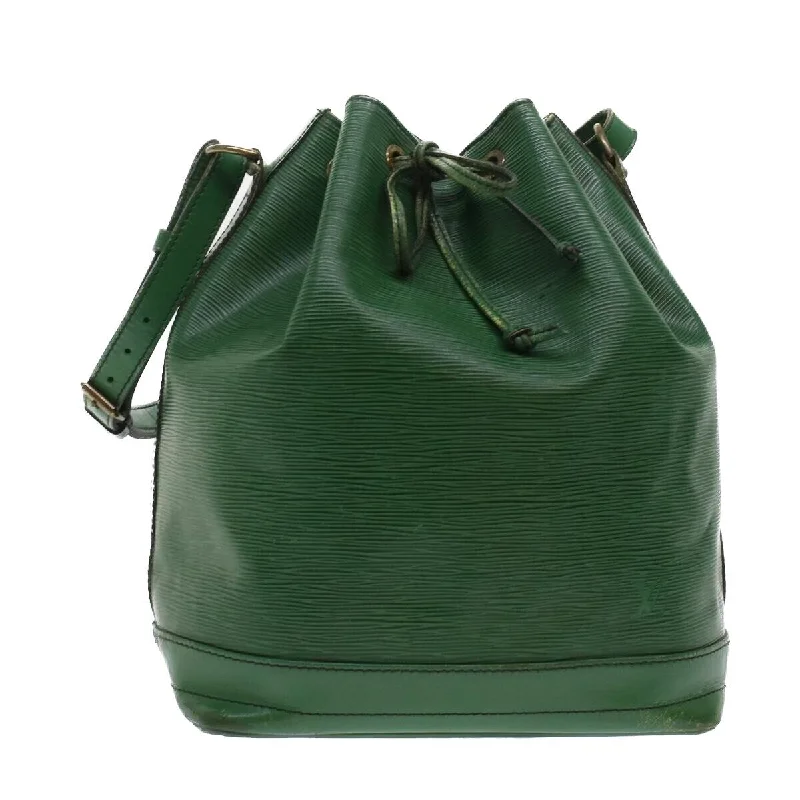 High-end designer bags for men  Louis Vuitton Noe Epi Borneo Green