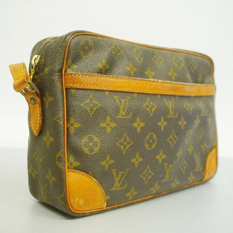 Trendy transparent PVC bags  LOUIS VUITTONAuth  Monogram Trocadero 30 M51272 Women's Shoulder Bag