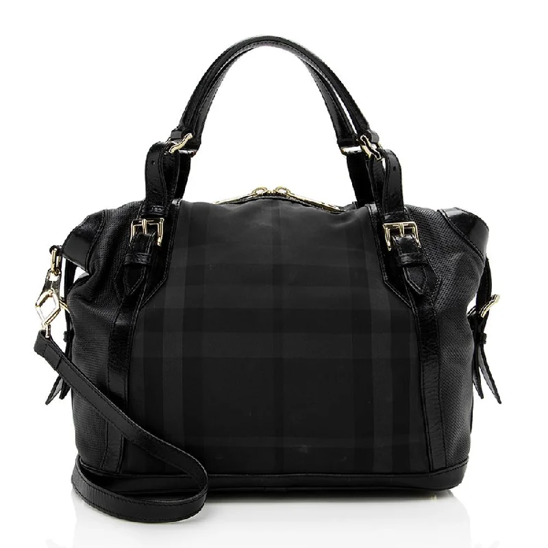 Eco-friendly tote bags for shopping  Burberry Beat Check Ellers Tote (SHF-14078)