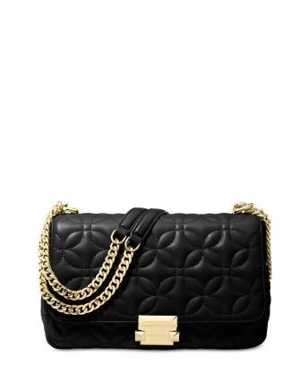Vintage-inspired handbags  Michael Michael Kors Sloan Quilted Floral Chain Shoulder Bag