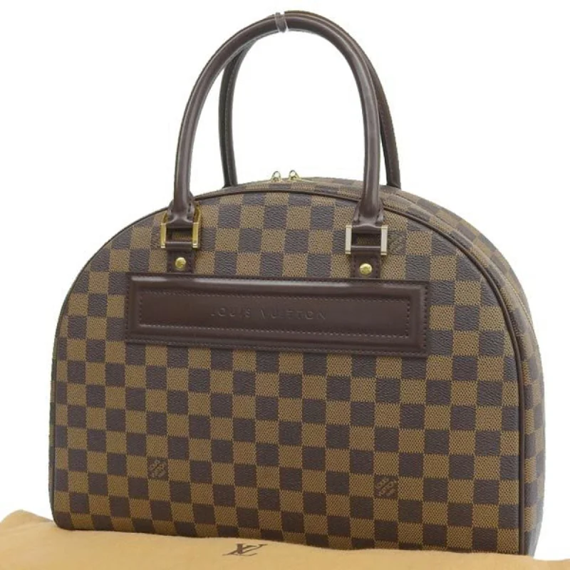 Vintage-inspired handbags  LOUIS VUITTON Damier Nolita Handbag N41455 Brown Women's