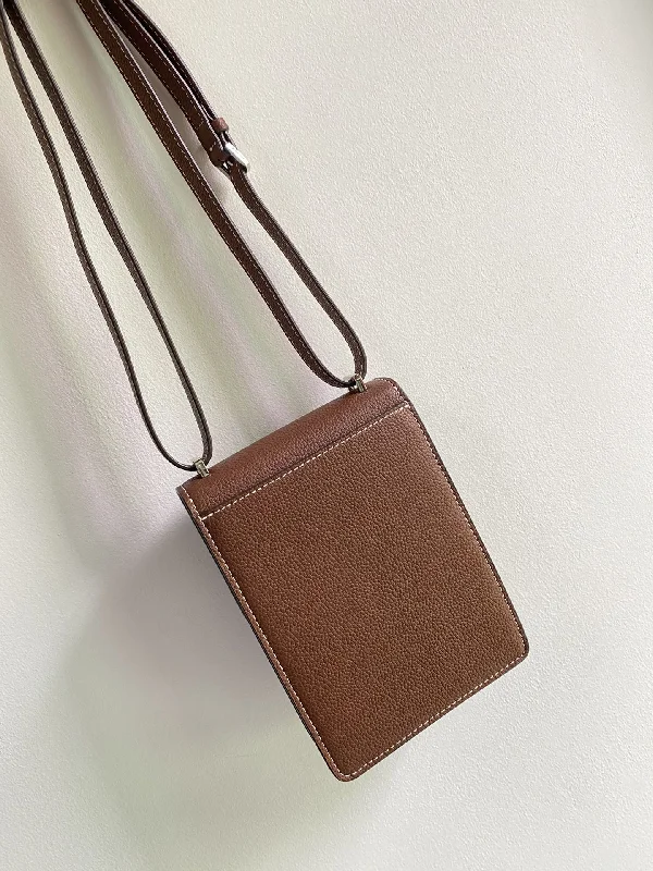 Customizable monogram bags  Burberry Robin Leather Bag