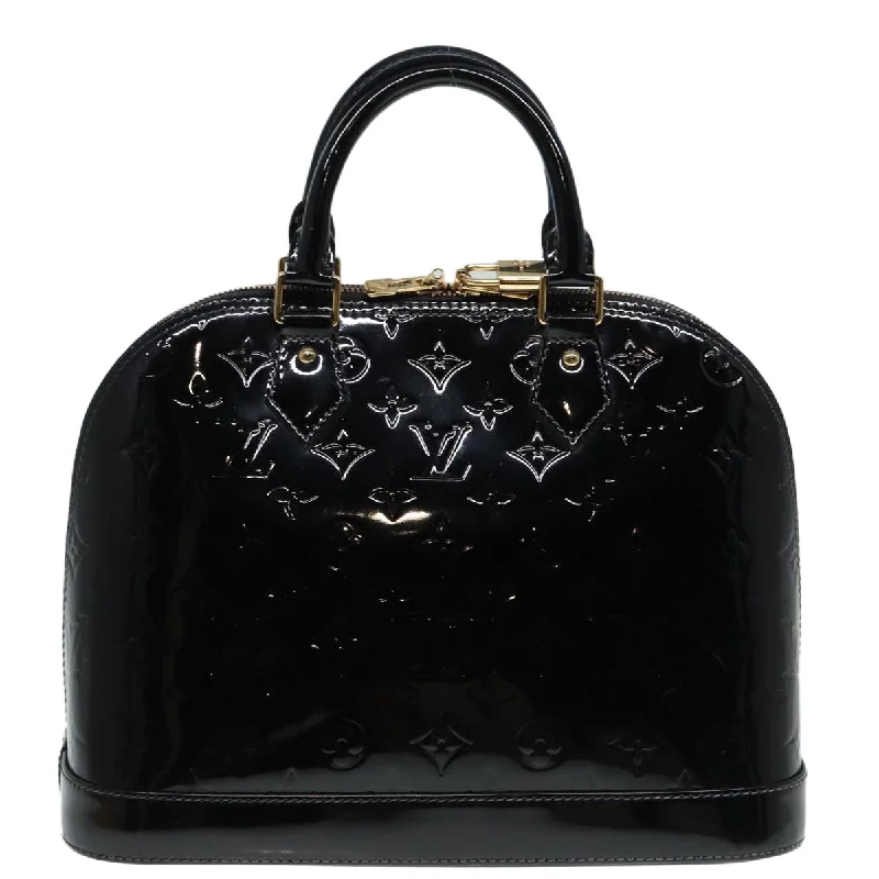 Sustainable fashion bags LOUIS VUITTON Monogram Vernis Alma PM Hand Bag Noir Manetic M90061 LV 87987 Sustainable fashion bags LOUIS VUITTON Monogram Vernis Alma PM Hand Bag Noir Manetic M90061 LV 87987