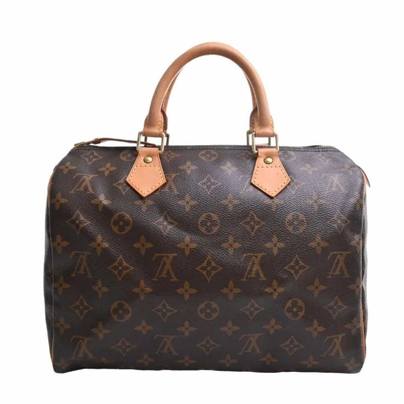 Designer bags with top handles LOUIS VUITTON Monogram Speedy 30 Handbag Mini Boston Bag M41526 Brown Women's Designer bags with top handles LOUIS VUITTON Monogram Speedy 30 Handbag Mini Boston Bag M41526 Brown Women's