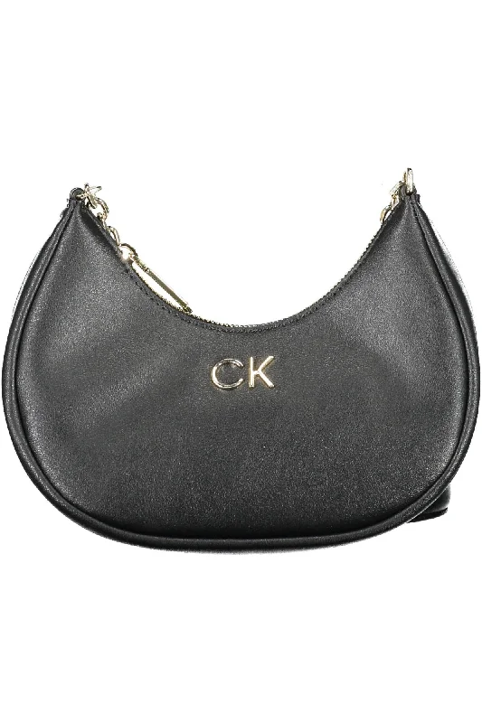 Sustainable fashion bags  Calvin Klein Black Polyester Women Handbag