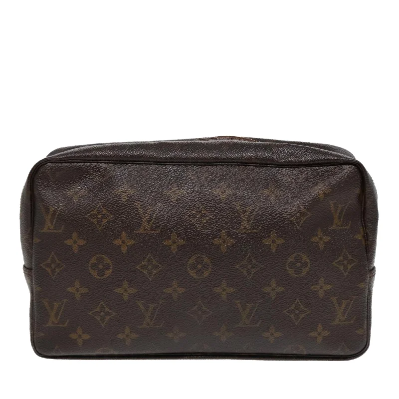 Best tote bags for work  LOUIS VUITTON Monogram Trousse Toilette 28 Clutch Bag M47522 LV 84509