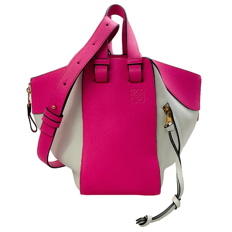 Best-selling designer bags 2025  Loewe White / Pink Hammock Bag