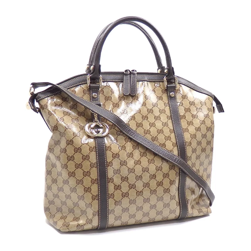 Luxury brand bags on sale GUCCI Handbag GG Crystal Beige Brown Coated Canvas Leather 339551 493075 Women Men Luxury brand bags on sale GUCCI Handbag GG Crystal Beige Brown Coated Canvas Leather 339551 493075 Women Men